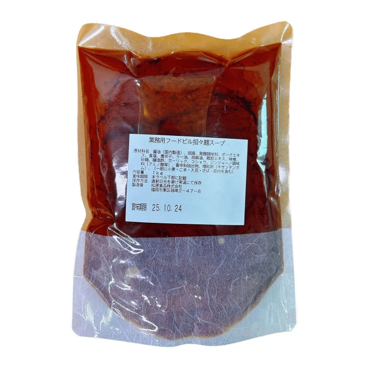 마츠바라 탄탄멘 소스 1kg